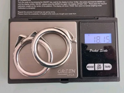 OTTAVIANI ARGENTO 925 Coppia Porta Tovaglioli Firmati Da Collezione Oggetto Arg. - Immagine 1 di 4