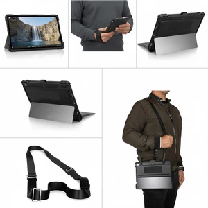 Dell Rugged Case RG1322C for Latitude 7320 Detachable, Strap, Kickstand - Black - Picture 1 of 8