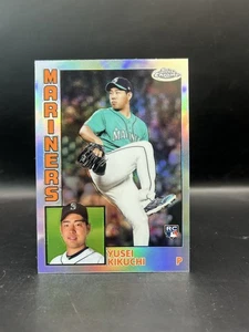 2019 Topps Chrome #84TC-19 Yusei Kikuchi 1984 Topps Baseball RC - Picture 1 of 2