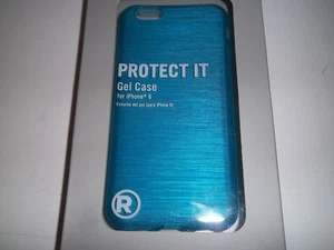 RadioShack 1711048 Protect It Blue Gel Case For iPhone 6 - Picture 1 of 3