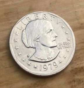 💥1979 SUSAN B ANTHONY Silver Ddo Ddr UNCIRCULATED Error COIN - Picture 1 of 8