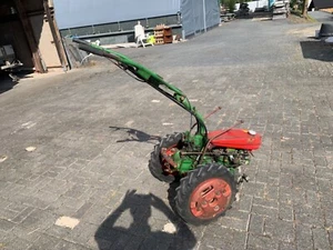 einachser Agria gebraucht mit zubehör Hänger, Mähwerk, Pflug mit Papieren. - Bild 1 von 13