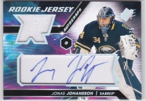 20/21 SPX...JONAS JOHANSSON...ROOKIE JERSEY AUTO.../375...CARD # JJ...SABRES - Picture 1 of 2