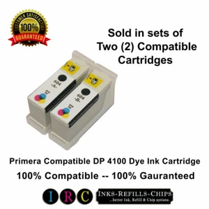 Primera DP4100 Cartridges [BLACK] Compatible (Qty 2 - Black Dye Ink) - Picture 1 of 2