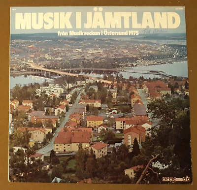 Musik I Jamtland fran Musikvechan I Ostersund 1975 Record 33rpm VINYL LP - Image 1 of 3