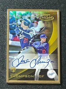 2016 Topps Gold Label Framed Autographs Gold Frame #GLFA-TTO Trayce Thompson RC - Picture 1 of 2