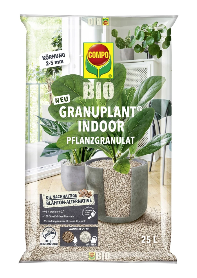 COMPO GMBH COMPO BIO GRANUPLANT Indoor Pflanzgranulat 25l