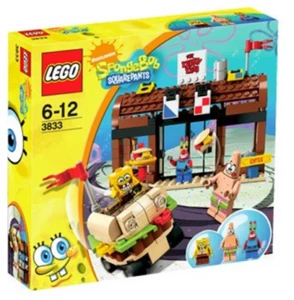 Lego Krusty Krab Adventures 3833 SpongeBob SquarePants Minifigure Building Set - Picture 1 of 2