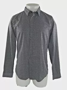 ETRO - ITALY Geometric Mens S / XL Shirt - Picture 1 of 6