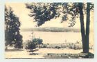 Lakeville, Connecticut CT ~ View of Lake Wononscopomuc  1946 b/w <