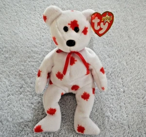 VINTAGE - 24. MAI GEBURTSTAG - KANADA EXKLUSIVER BÄR - CHINOOK - TY BEANIE BABY - Bild 1 von 12