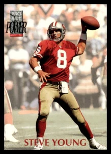 1992 Pro Set Power #108 Steve Young - Picture 1 of 2