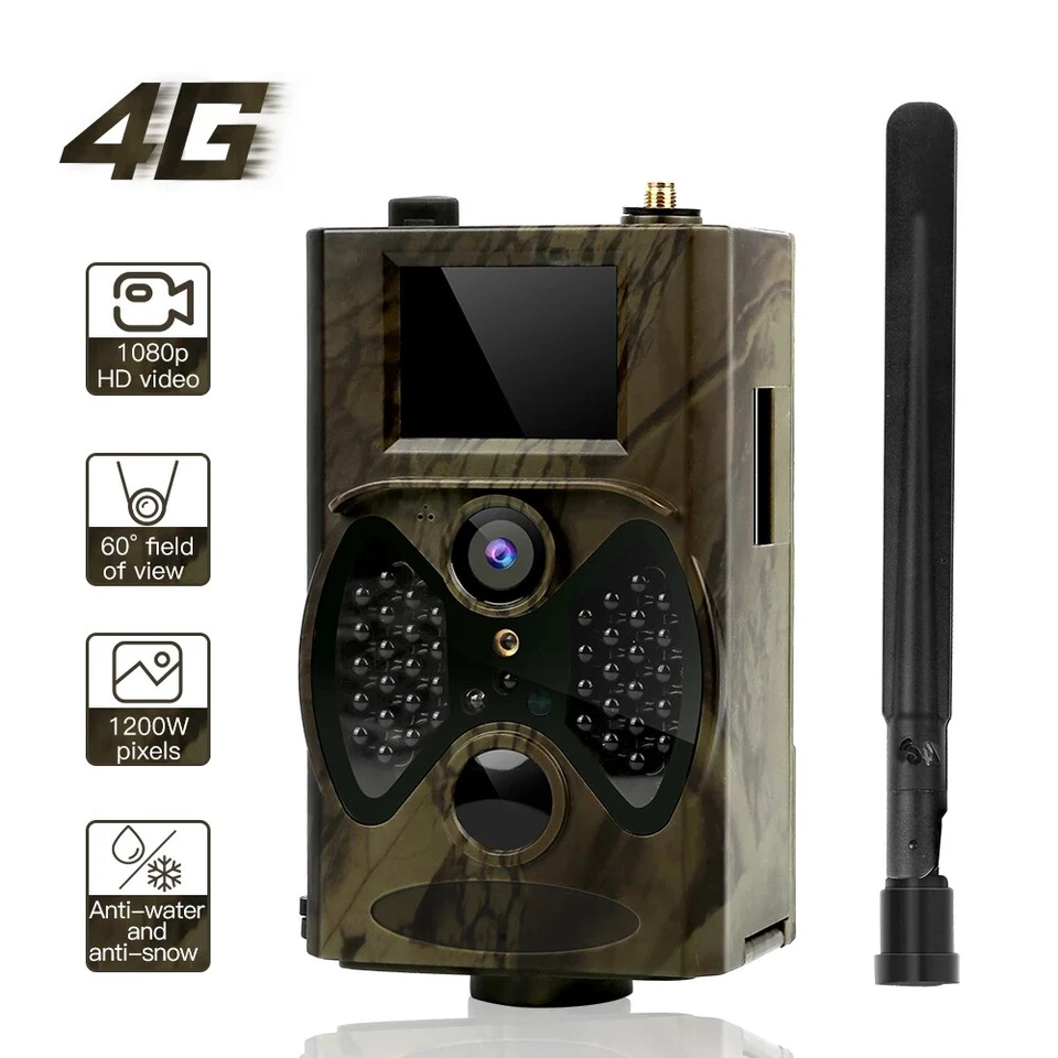 Hunting Night Vision Wildlife Camera GPRS MMS 1080P Trail Trigger Scouting Game - Image 1 of 4
