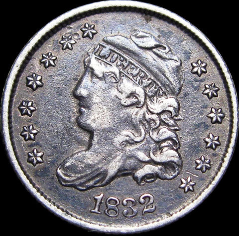 1832 Capped Bust Half Dime  ---- Nice Type Coin ---- #G836 Cover