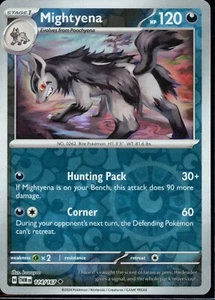 Mightyena 114/167 | Twilight Masquerade | Reverse Holo | NM | Pokemon TCG - Picture 1 of 1