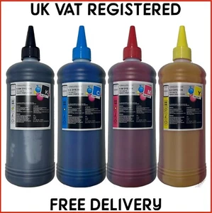 500ml Refill Universal Ink Bottles For Epson Printers (Various Options) non-oem - Picture 1 of 10