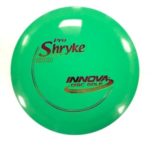 DISC GOLF INNOVA PRO SHRYKE DISTANCE DRIVER ACCURATE 164g GREEN W/ FADE FOIL - Picture 1 of 1