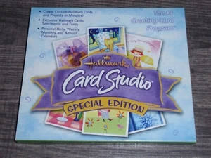 Hallmark Card Studio Special Edition PC CD-ROM Sierra 2004 Windows 98/Me/2000/XP - Picture 1 of 3