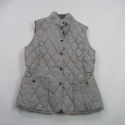 Eddie Bauer Vest Womens Small Sleeveless Full Zip Outdoor Goose Softshell Puffer - Image 1 of 4