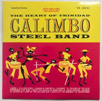 Calimbo Steel Band – The Heart Of Trinidad Vinyl LP Album Vocalion Calypso - Image 1 of 4