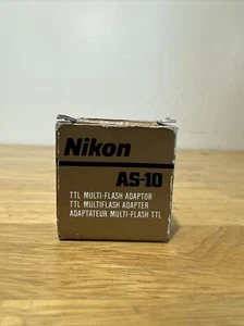 Nikon AS10 TTL Multi-Flash Adapter, Late - With Locking Pin Hole - Picture 1 of 3