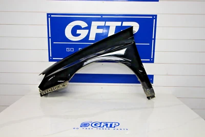06-07 SUBARU WRX STI OEM LH DRIVER DRIVERS FRONT FENDER ASSEMBLY OBSIDIAN BLACK - Image 1 of 4