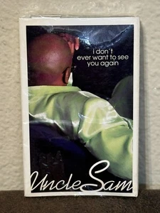 1997 Uncle Sam I Don’t Ever Want To See You Again Cassette Single SEALED NOS - Picture 1 of 6