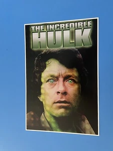 MARVEL COMICS THE INCREDIBLE HULK T.V. SHOW METAMORPHOSIS BILL BIXBY POSTER NEW. - Picture 1 of 3