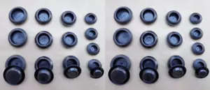 32 OLD SCHOOL BODY PANEL PLUGS! FITS: TORINO SHELBY MUSTANG FALCON FAIRLANE GT - Bild 1 von 2