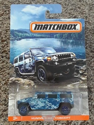2017 Matchbox Hummer H2 Concept Camouflage Series CAMO MB982 - Image 1 of 4