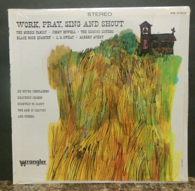 Sealed New! Various – Work, Pray, Sing And Shout, 12" LP Mint (E)  - Image 1 of 2