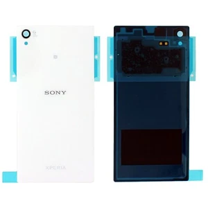 Sony Xperia Z1 C6902 C6903 Battery Cover / Back Glass White + Adhesive OEM - Picture 1 of 1