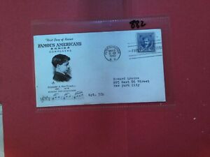 U. S.Stamp FDC- 882-  Edward A. MacDowell  - Art Craft cachet -comb. shipping