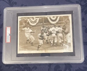 + 1952 Brooklyn Dodgers World Series Type 1 Original Photo PSA/DNA RARE - Picture 1 of 2