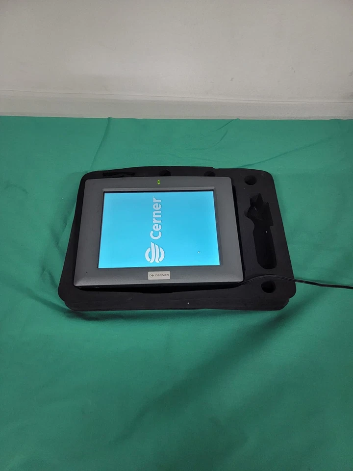iEi CERNER Panel PC Touch Screen Computer AFL-08H-N270-CR w/ Power Supply Foto 1 de 4