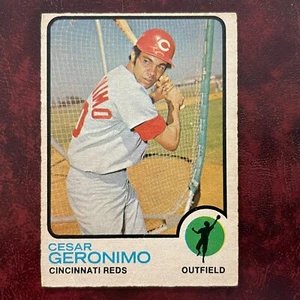1973 O-Pee-Chee OPC Set CESAR GERONIMO #156 CINCINNATI REDS - VG-EX - Foto 1 di 2