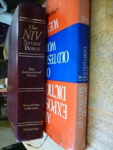 The NIV Study Bible  (1985, Hardcover) 10th Anniversary Edition Red Cover - Picture 1 of 5