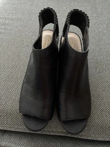 Clark’s Ladies Black Sling back Open toe Size 6 - Picture 1 of 10