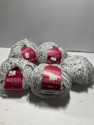 5 Bolas de Filarura Di Crosa Cristallo de fantasía Foto 1 de 4