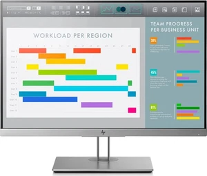 HP EliteDisplay E243i 24-Zoll Monitor IPS WUXGA 1920x1200 DP HDMI VGA Exzellent - Bild 1 von 4