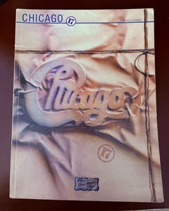 S  CHICAGO 17 Vintage 1984 Sheet Music Songbook Guitar Piano Lyrics Photos - Picture 1 of 4