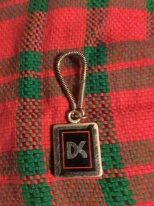 Vintage Danforth Pewter Keychain - Picture 1 of 3