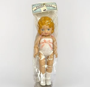 Vintage Daisy Kingdom 18" Pansy Doll Girl Blond Hair Blue Eyes 1998 PVC Body NOS - Picture 1 of 11