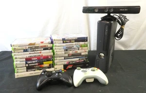 Xbox 360 Console with Accessories & 22 Games - Picture 1 of 17