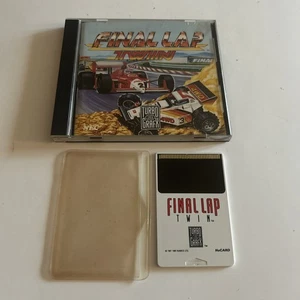 Final Lap Twin (TurboGrafx-16) COMPLETO EN CAJA - ¡Probado / Auténtico!! - Imagen 1 de 7