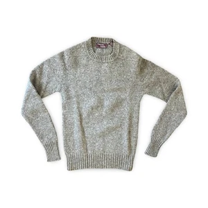 Vtg Cambridge Classics by Mervyn's Men's 100% Virgin Wool Gray Sweater Medium - Picture 1 of 6