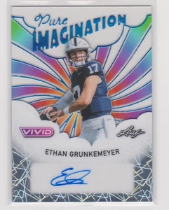 Ethan Grunkemeyer Pure Imagination  Autograph Auto SSP #2/6 2025 Leaf Vivid PSU - Picture 1 of 2