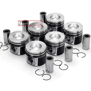 6pcs Pistons Rings Set Oversized +0.5mm For BMW 330d 530d E90 E91 N57 3.0 Diesel - Picture 1 of 5