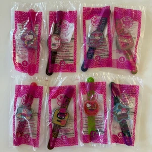 SELTEN 2008 NEU IN VERPACKUNG KOMPLETTES SET Hello Kitty McDonalds Happy Meal Uhren Sanrio Menge 8 - Bild 1 von 11
