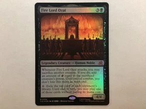 MTG Avatar The Last Airbender FIRE LORD OZAI Foil NM (9635) Graded Power - Picture 1 of 2